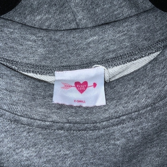 Buddy Love Willa Sweatshirt Dress Size Extra Small - NWT - Picture 5 of 8